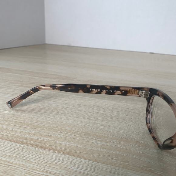 Warby Parker Sims 285 Eyeglasses Petal Tortoise RARE COLOR! 49-17-140 Frame Only